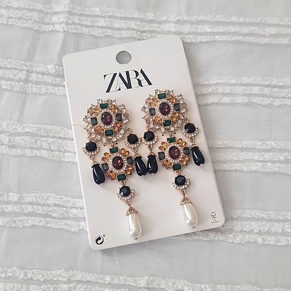 Zara Multistone Earrings